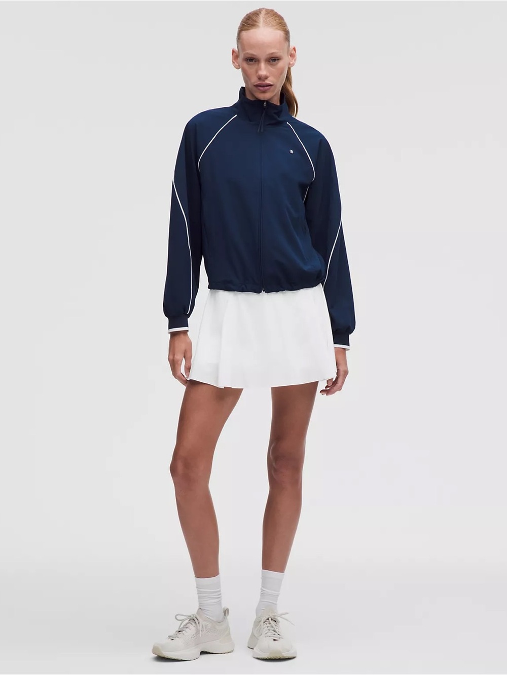 Lululemon A-Line Side-Pleat Tennis Skirt 15” White Large
